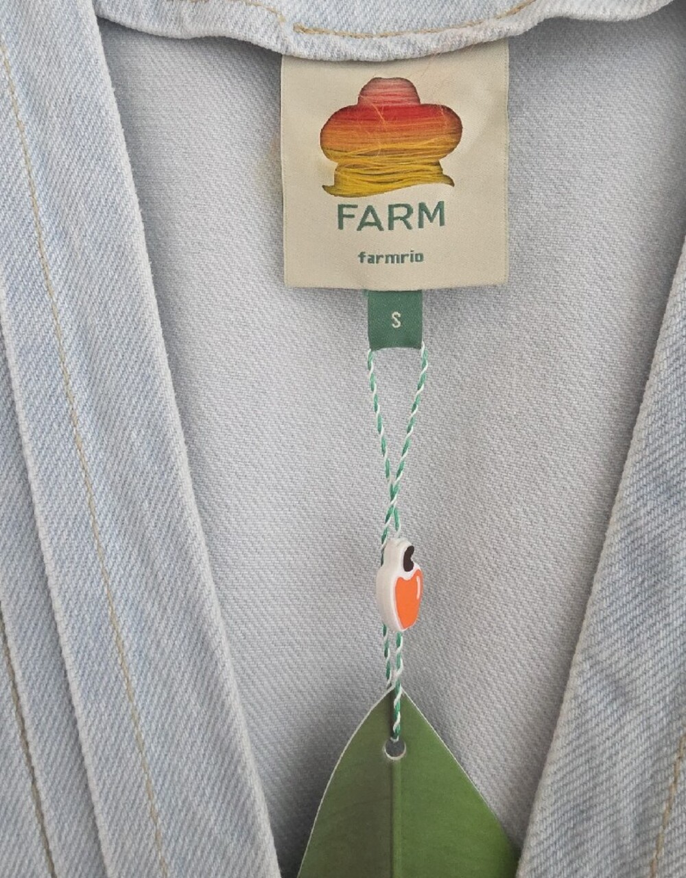Farm Rio Denim Jumpsuit - Picture 8 of 9